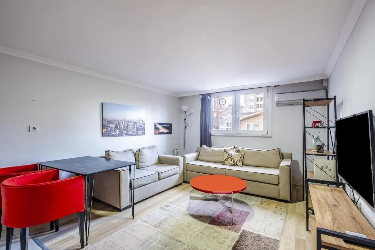 Fully Furnished Flat With Terrace In Atasehir Lägenhet Istanbul