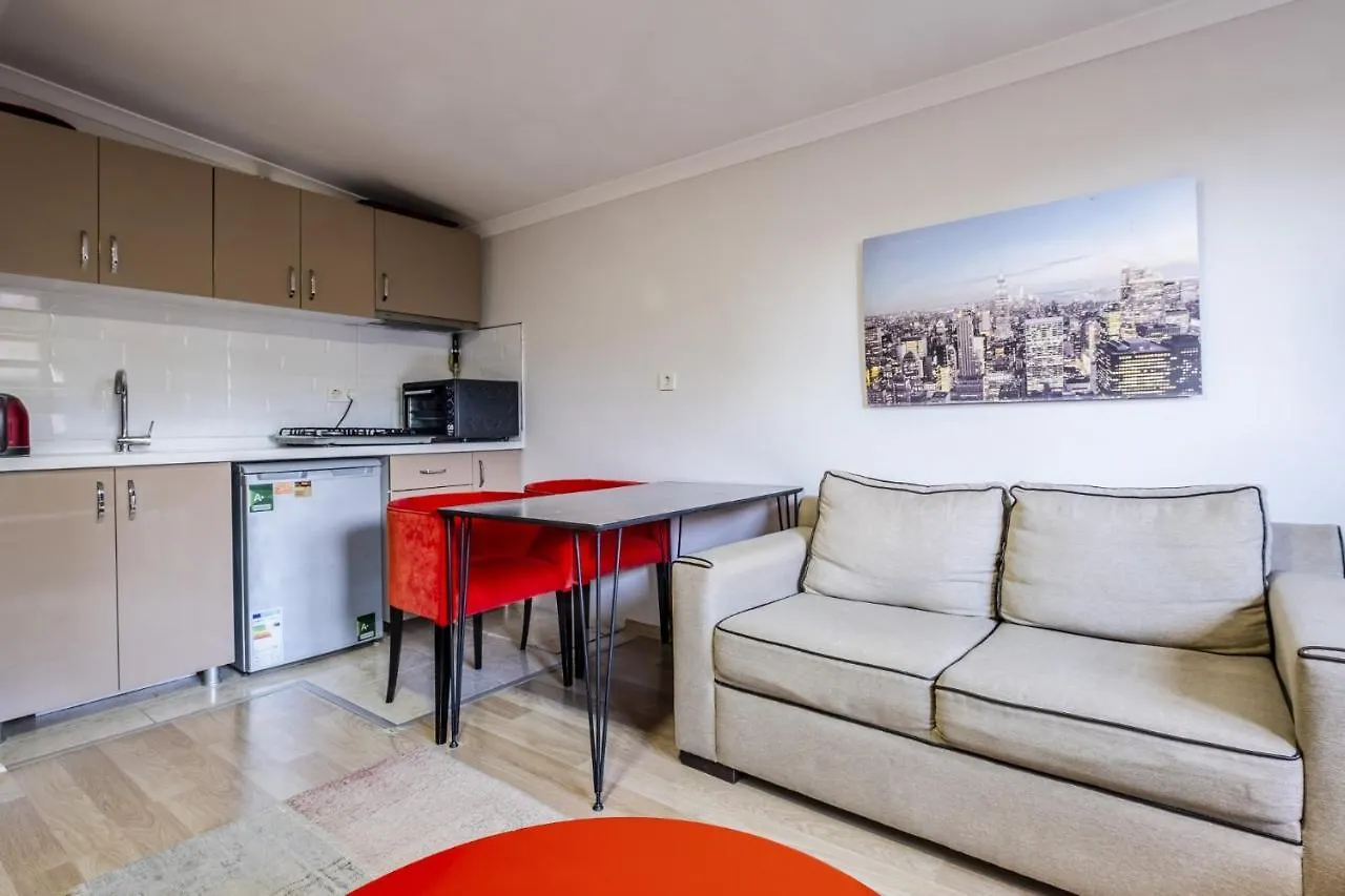 Fully Furnished Flat With Terrace In Atasehir Apartment Istanbul